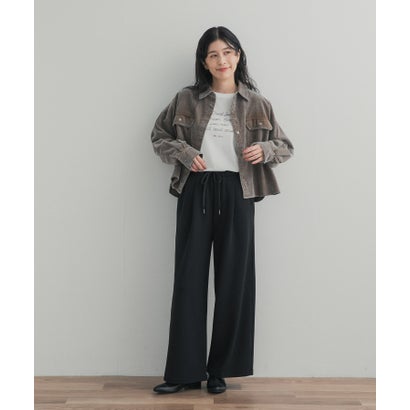 アーバンリサーチ ドアーズ URBAN RESEARCH DOORS ステッチロゴロングTシャツ （ホワイト系その他）｜詳細画像