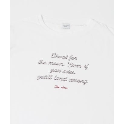 アーバンリサーチ ドアーズ URBAN RESEARCH DOORS ステッチロゴロングTシャツ （ホワイト系その他）｜詳細画像
