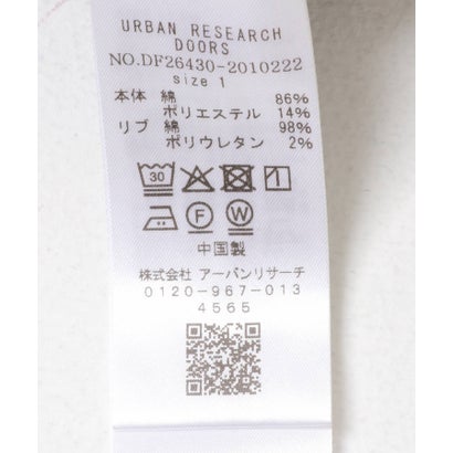 FORK&SPOON リサイクルコットン裏毛クルーネックスウェット （ネイビー）｜詳細画像