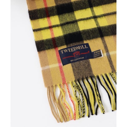 アーバンリサーチ ドアーズ URBAN RESEARCH DOORS 『一部別注カラー』TWEED MILL LAMBSWOOL STOLE （グリーン系その他）｜詳細画像