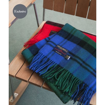 アーバンリサーチ ドアーズ URBAN RESEARCH DOORS 『一部別注カラー』TWEED MILL LAMBSWOOL STOLE （ベージュ）｜詳細画像