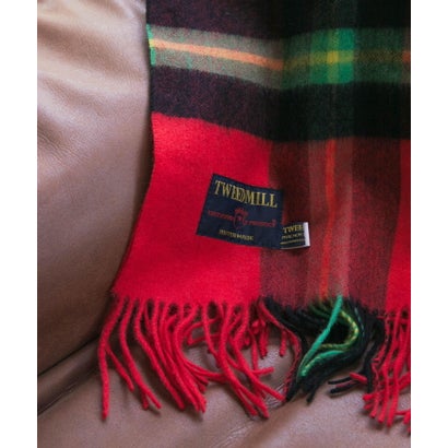 アーバンリサーチ ドアーズ URBAN RESEARCH DOORS 『一部別注カラー』TWEED MILL LAMBSWOOL STOLE （ブルー系その他）｜詳細画像