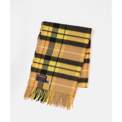 アーバンリサーチ ドアーズ URBAN RESEARCH DOORS 『一部別注カラー』TWEED MILL LAMBSWOOL STOLE （チャコールグレー）｜詳細画像