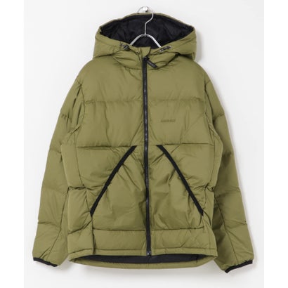 Gramicci HOODED DOWN JACKET （チェック）｜詳細画像