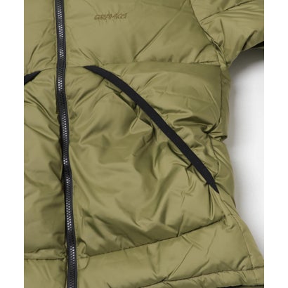 Gramicci HOODED DOWN JACKET （チェック）｜詳細画像