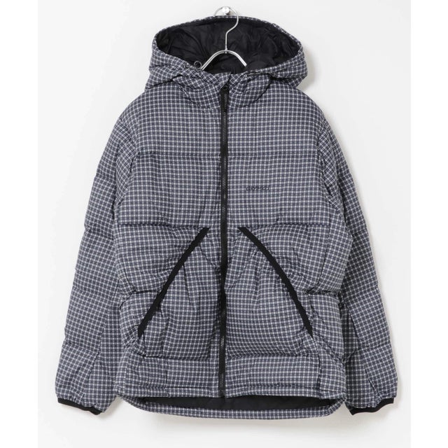 Gramicci HOODED DOWN JACKET （チェック）