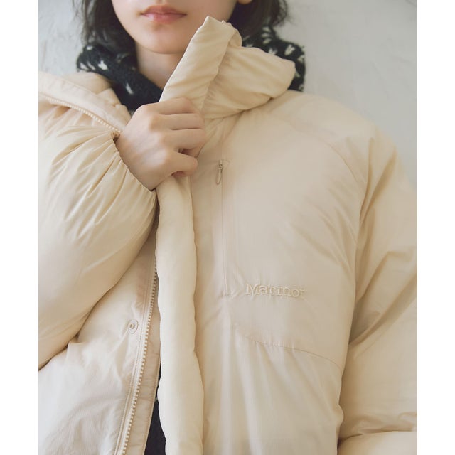 『別注』Marmot×DOORS DOWN JACKET （ライトベージュ）