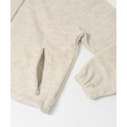 アーバンリサーチ ドアーズ URBAN RESEARCH DOORS ORCIVAL STAND COLLAR ZIP PULLOVER （グレー）｜詳細画像
