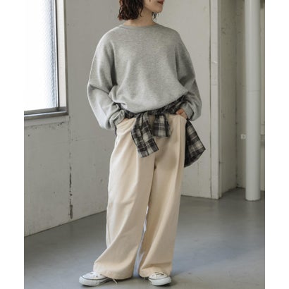 アーバンリサーチ ドアーズ URBAN RESEARCH DOORS FORK&SPOON コクーンニットプルオーバー （レッド）｜詳細画像
