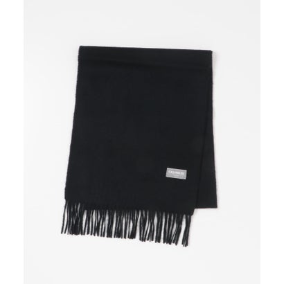 アーバンリサーチ URBAN RESEARCH SOLID CASHMERE SCARF （チャコールグレー）｜詳細画像