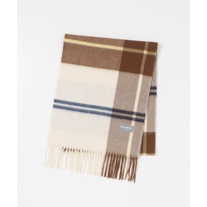 アーバンリサーチ URBAN RESEARCH CHECK CASHMERE SCARF （ホワイト系その他）｜詳細画像