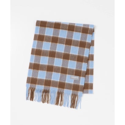 アーバンリサーチ URBAN RESEARCH CHECK CASHMERE SCARF （ブラック系その他）｜詳細画像