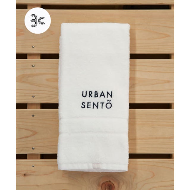 URBAN SENTO×IKEUCHI ORGANIC オーガニック120フェイスタオル （ホワイト）