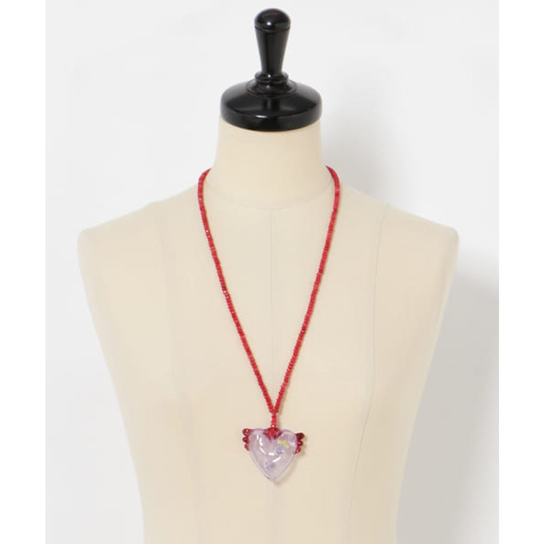 アーバンリサーチ URBAN RESEARCH CAJAL ROMEO&JULIET NECKLACE （RED 