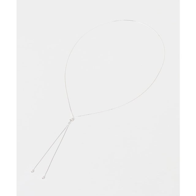 decor『デコール』 Y Silver Necklace （シルバー）