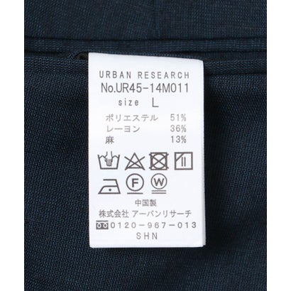 アーバンリサーチ URBAN RESEARCH 『UR TECH』リネンアンクルパンツ （BLACK）｜詳細画像