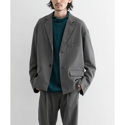 アーバンリサーチ URBAN RESEARCH URBAN RESEARCH iD T/Rシングルジャケット （CHARCOAL）｜詳細画像