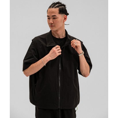 アーバンリサーチ URBAN RESEARCH 『UR TECH POLIsh POLI』thread by UR TECH VEST （BLACK）｜詳細画像