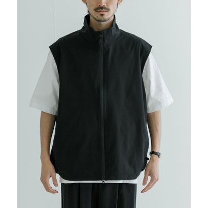 アーバンリサーチ URBAN RESEARCH 『UR TECH POLIsh POLI』thread by UR TECH VEST （BLACK）｜詳細画像