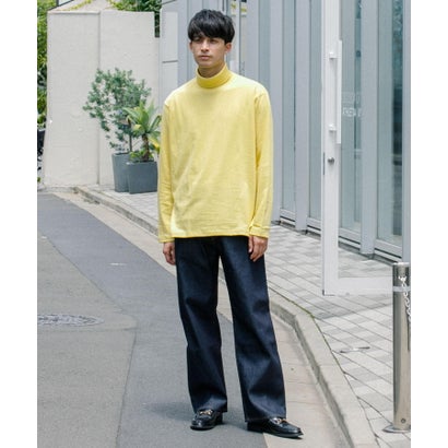 アーバンリサーチ URBAN RESEARCH 『別注』久米繊維×URBAN RESEARCH タートルネックロングスリーブTシャツ （YELLOW）｜詳細画像