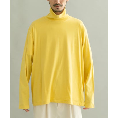 アーバンリサーチ URBAN RESEARCH 『別注』久米繊維×URBAN RESEARCH タートルネックロングスリーブTシャツ （YELLOW）｜詳細画像