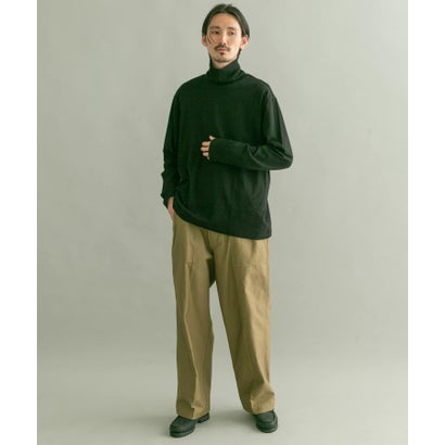 アーバンリサーチ URBAN RESEARCH 『別注』久米繊維×URBAN RESEARCH タートルネックロングスリーブTシャツ （YELLOW）｜詳細画像