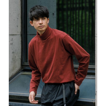 アーバンリサーチ URBAN RESEARCH 『別注』久米繊維×URBAN RESEARCH タートルネックロングスリーブTシャツ （YELLOW）｜詳細画像