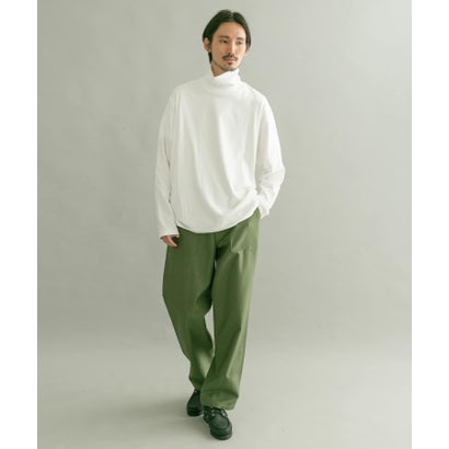 アーバンリサーチ URBAN RESEARCH 『別注』久米繊維×URBAN RESEARCH タートルネックロングスリーブTシャツ （YELLOW）｜詳細画像