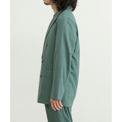 アーバンリサーチ URBAN RESEARCH WASHABLEウールダブルジャケット （GREEN）｜詳細画像