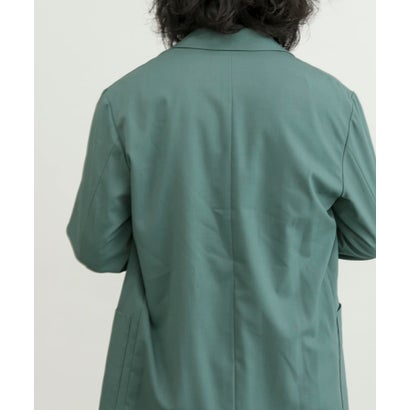 アーバンリサーチ URBAN RESEARCH WASHABLEウールダブルジャケット （GREEN）｜詳細画像