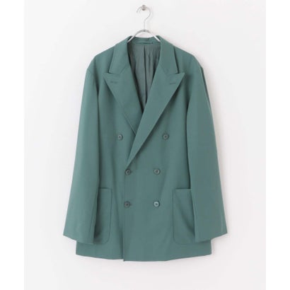 アーバンリサーチ URBAN RESEARCH WASHABLEウールダブルジャケット （GREEN）｜詳細画像