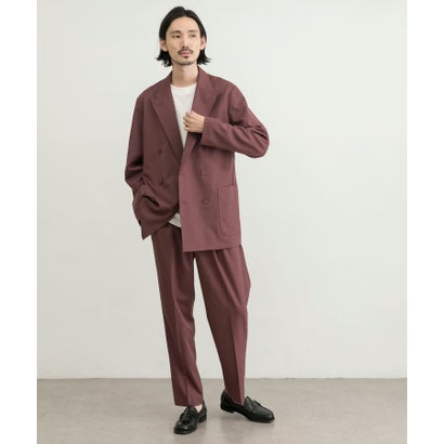 アーバンリサーチ URBAN RESEARCH WASHABLEウールダブルジャケット （GREEN）｜詳細画像