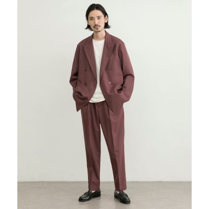 アーバンリサーチ URBAN RESEARCH WASHABLEウールダブルジャケット （GREEN）｜詳細画像
