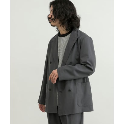 アーバンリサーチ URBAN RESEARCH WASHABLEウールダブルジャケット （GREEN）｜詳細画像