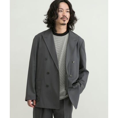 アーバンリサーチ URBAN RESEARCH WASHABLEウールダブルジャケット （GREEN）｜詳細画像