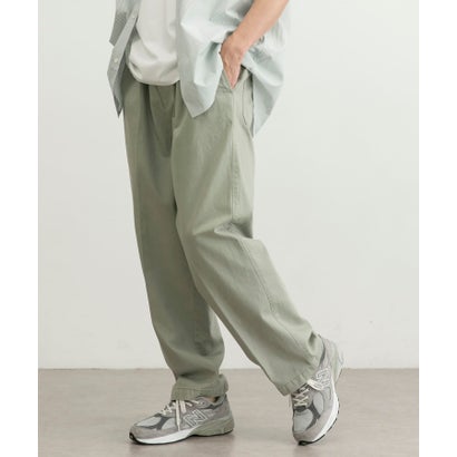 アーバンリサーチ URBAN RESEARCH フレンチドリルイージーパンツ （BLUE GREY）｜詳細画像