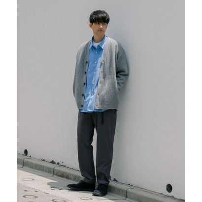アーバンリサーチ URBAN RESEARCH メッシュVカーディガン （YELLOW）｜詳細画像