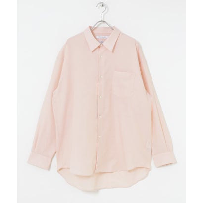 アーバンリサーチ URBAN RESEARCH ALBINI LINEN OVER SHIRTS （PINK）｜詳細画像