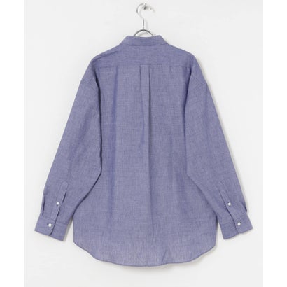 アーバンリサーチ URBAN RESEARCH ALBINI LINEN OVER SHIRTS （PINK）｜詳細画像