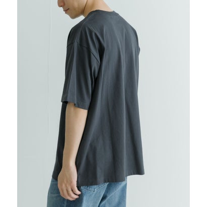 アーバンリサーチ URBAN RESEARCH 汗染み防止加工クルーネックTシャツ （BLUE GRAY）｜詳細画像