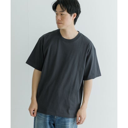 アーバンリサーチ URBAN RESEARCH 汗染み防止加工クルーネックTシャツ （BLUE GRAY）｜詳細画像