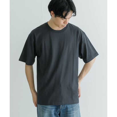 アーバンリサーチ URBAN RESEARCH 汗染み防止加工クルーネックTシャツ （BLUE GRAY）｜詳細画像
