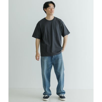アーバンリサーチ URBAN RESEARCH 汗染み防止加工クルーネックTシャツ （BLUE GRAY）｜詳細画像