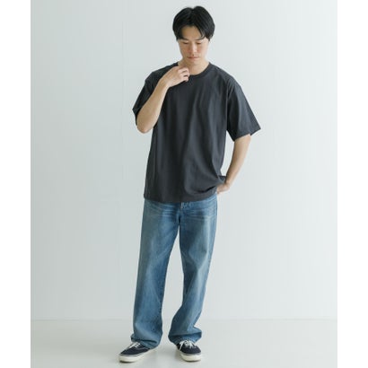 アーバンリサーチ URBAN RESEARCH 汗染み防止加工クルーネックTシャツ （BLUE GRAY）｜詳細画像