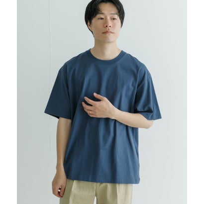 アーバンリサーチ URBAN RESEARCH 汗染み防止加工クルーネックTシャツ （BLUE GRAY）｜詳細画像