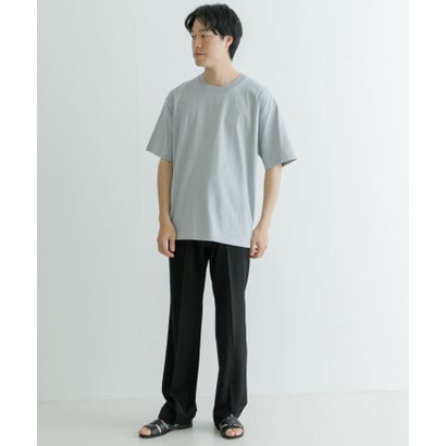 アーバンリサーチ URBAN RESEARCH 汗染み防止加工クルーネックTシャツ （BLUE GRAY）｜詳細画像