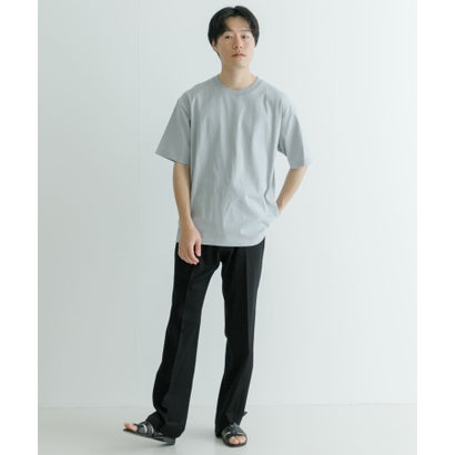 アーバンリサーチ URBAN RESEARCH 汗染み防止加工クルーネックTシャツ （BLUE GRAY）｜詳細画像
