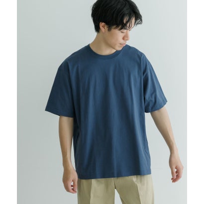アーバンリサーチ URBAN RESEARCH 汗染み防止加工クルーネックTシャツ （BLUE GRAY）｜詳細画像