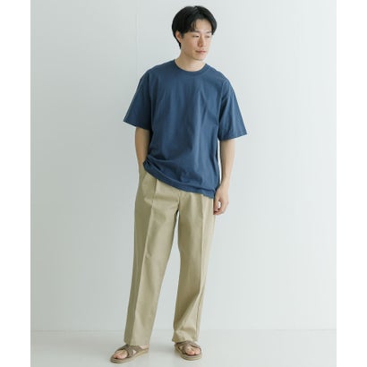 アーバンリサーチ URBAN RESEARCH 汗染み防止加工クルーネックTシャツ （BLUE GRAY）｜詳細画像