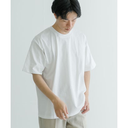 アーバンリサーチ URBAN RESEARCH 汗染み防止加工クルーネックTシャツ （BLUE GRAY）｜詳細画像
